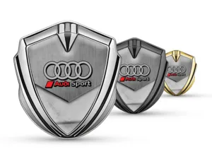 Audi Silicone Emblema Badge Stile Limitato Look Elegante
